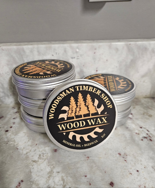 Wood wax/ Cutting Board Conditioner/ With Mineral Oil & Beeswax/ Food safe 3oz.