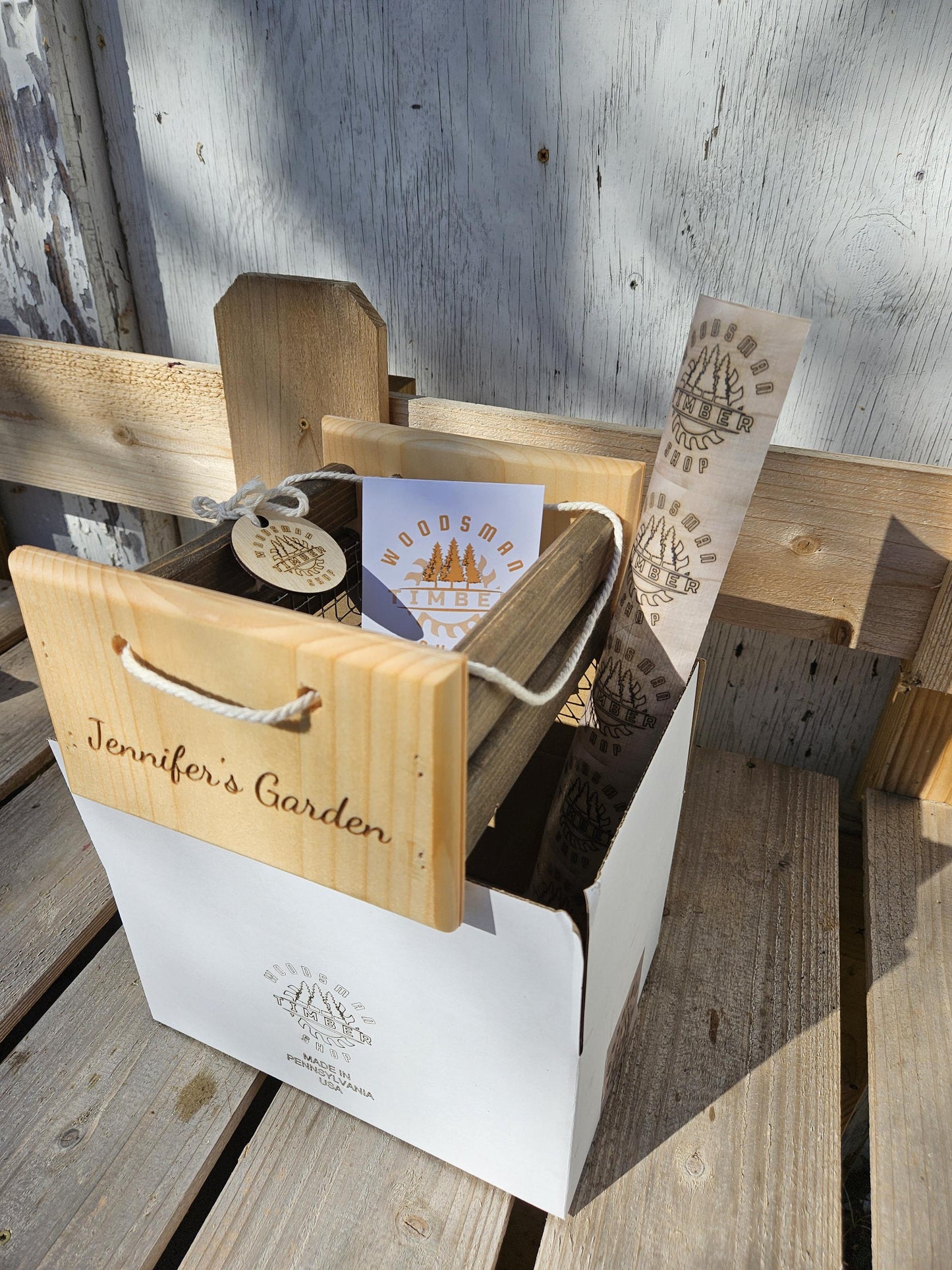 Rustic Wooden Basket for Egg Collection & Vegetable Harvest and Much More! – Personalizable and Sturdy